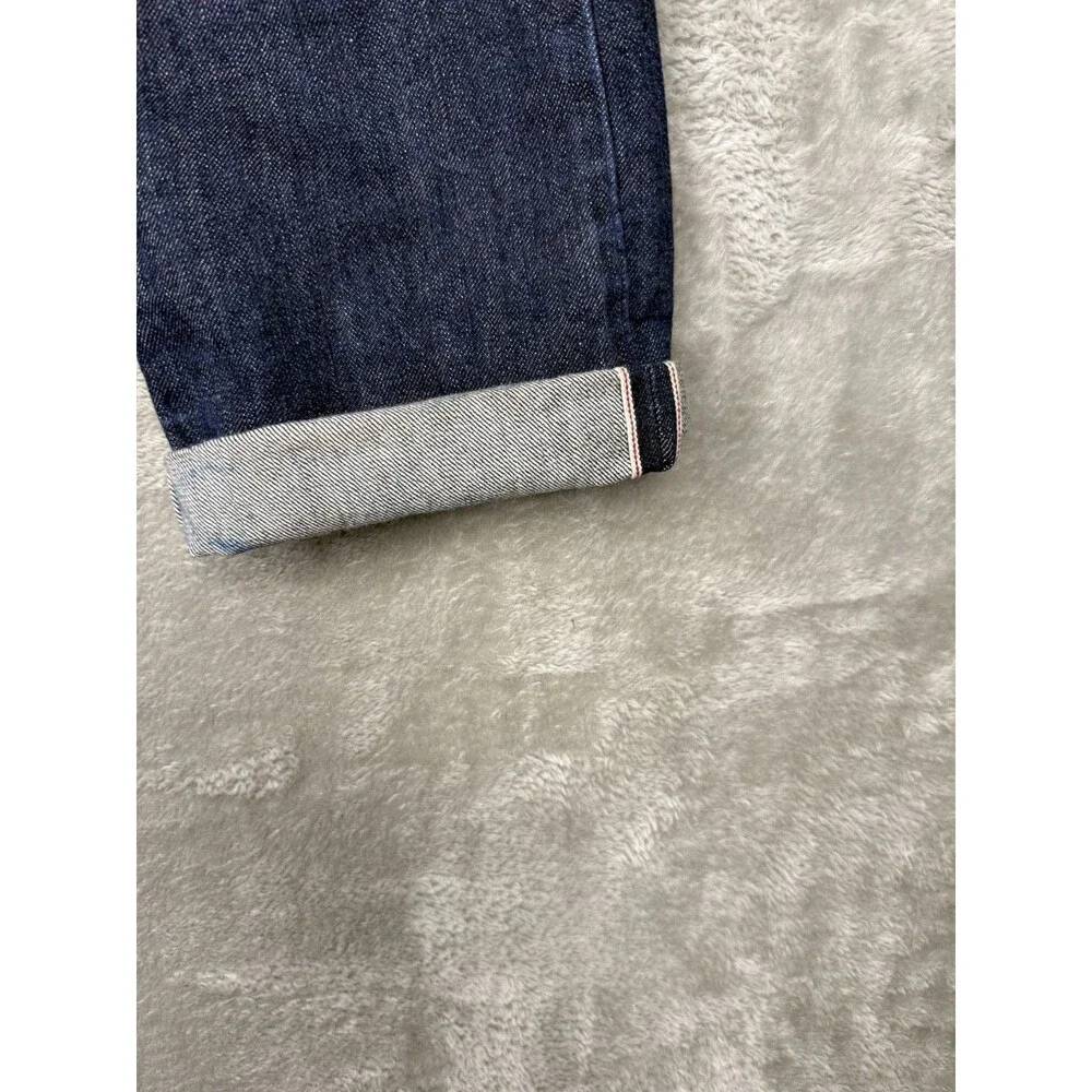 3sixteen Jeans Mens 34 Raw Selvedge Denim USA Made Slim Straight Leg ST-100x